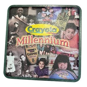1999 Crayola Millennium Tin and Booklet - Empty
